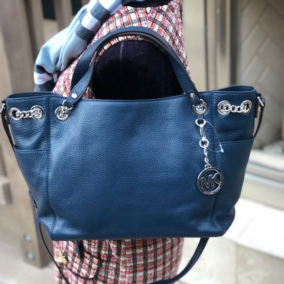 NWT Michael Kors LG gather shoulder tote handbag - Picture 7 of 8